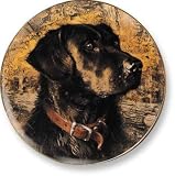 Wild Wings Sporting Dog Plates - Black Lab - B0006U383K