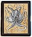 Vintage Octopus Victorian Nautical ID Cigarette Case