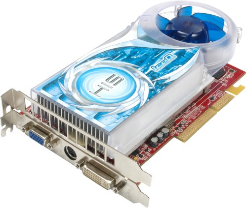 HIS X1650Pro IceQ DL-DVI 512 MB GDDR2 PCIe Graphics Card