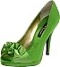 Nina Women's Evelixa Peep-Toe Pump,Apple Green,10 M US