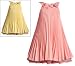Bonnie Jean Girls 7-16 PINK LINEN YOKE NECKLINE SUNBURST-PLEAT Special Occasion Wedding Flower Girl Easter Birthday Party Dress
