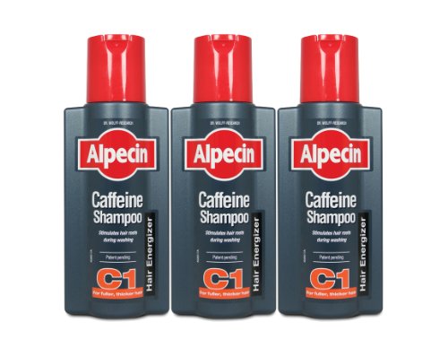 3 x Alpecin Caffeine Shampoo