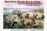 Canvas Print, Buffalo Bill: On the Stagecoach - 36 x 24