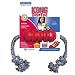KONG Dental with Rope Dog Toy, Medium, Red