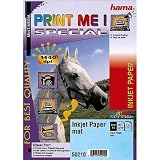 Hama PrintMe! Spezial Inkjet-Papier, matt, DIN-A4, 90g/m², 1440dpi, 50 Blatt