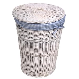 Burlington Baby White Willow Hamper