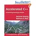 Accelerated C++: Practical Programming by Example