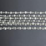 8' Platinum Beaded Garland