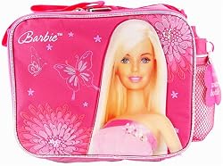 Barbie Child Lunch Bag Box W/water Bottle