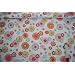 0,5 m * 1,40 m Stoff Blumen 100 % Baumwolle Bl�ten Streublumen 70 er Jahre wei� retro Kinder Kind Baumwollstoff bunt Kinderstoff Stoffe Patchwork Patchworkstoff