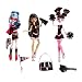 Monster High Ghoul Spirit Action Figure Doll 3Pack Draculaura, Cleo de Nile Ghoulia Yelps
