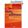 Note de synth�se S�rie 1 : 8 dossiers corrig�s