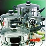 Review Horwood Homewares JJC2 / Judge Vista 5 Piece Set - 16/18/20cm SP, MP & 24cm Sautepan