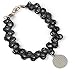 Aokdis Tattoo Yin Yang Choker Necklace Stretch Double Layer Black Retro Henna Vintage