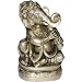 Unique Sitting Ganesha Brass Statue Playing Bigul