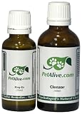 PetAlive Ring-Ex and Clenzor ComboPack to cleanse and treat pet ringworm infections