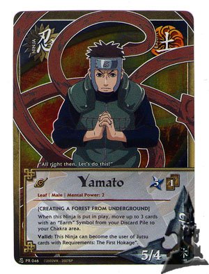 51XZqb7aZ3L naruto card game shonen jump foil promo yamato pr 046