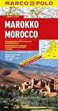 Produkt-Bild: MARCO POlO Kontinentalkarte Marokko 1 : 800 000: Mit landschaftlich sch&ouml;nen Strecken und Sehensw&uuml;rdigkeiten. &Uuml;bersichtskarte zum Ausklappen, ... Entfernungstabelle, Ortsregister, 5 Citypl&auml;ne