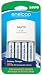 Sanyo NEW 1500 eneloop 4 Pack AA Ni-MH Pre-Charged Rechargeable Batteries with Charger