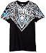 Southpole Men's Short Sleeve Graphic Tee Logo and Top Geometric Prints