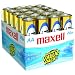 MAXELL 723453 - LR620MP ALAKALINE BATTERIES (AA; 20 PK; BRICK)