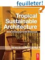Tropical Sustainable Architecture: Social And Environmental Dimensions