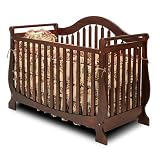 Meaghan Stages Crib in Cherry Finish By Storkcraft Baby Furniture
