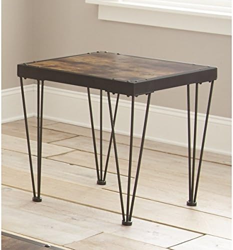 Greyson Living Enso End Table, Dark Brown Finish