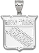 New York Rangers Shield Logo Giant Charm/Pendant -14K/10K, Stainless Steel or Gold Plated