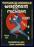 2008 Vintage Michigan Football Calendar