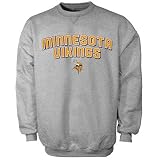 Reebok Minnesota Vikings Ash Double Arch Long Sleeve Sweatshirt