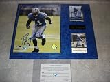 Roy Williams Autographed Detroit Lions Wall Plaque w/ COA