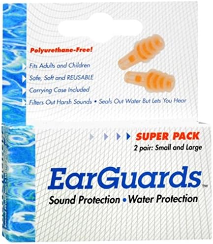 EarGuards Ear Plugs 2 Pair (Pack of 11)