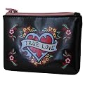 Mini ID Pouch with Zipper Top - Heart