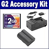 Canon Powershot G2 Digital Camera Accessory Kit includes: SDBP511 Battery,  ....