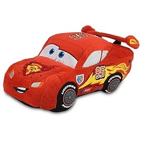  Disney / Pixar CARS 2 Movie Exclusive 8 Inch Plush Toy Lightning McQueen