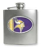 Review Quality Gold  / Minnesota Vikings Stainless Steel Hip Flask