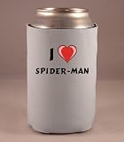 Custom Beverage Can / Bottle Cover (Coolie) with I Love Spider-man