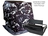 Otter Wild T600 THERMAL-TOP Cabin Package Ice House (Black Camo) - 2036