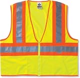 Class 2 Two Tone Safety Vest Lime