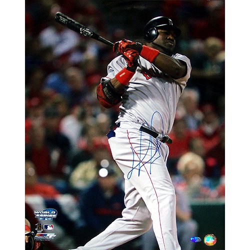 Steiner Sports MLB Boston Red Sox David Ortiz 2004 WS Game 4 Double (16 x 20-inch)