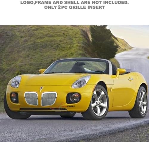 2006-2008 Pontiac Solstice Stainless Chrome Mesh Grille Insert Main Upper
