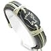 Protection Wolf Leather And Bone Bracelet