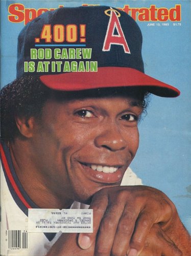 Rod Carew 1983 Sports Illustrated
