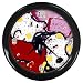 Search : Black Wall Clock of Charlie Brown Sleeping with Snoopy Pop Art (Peanuts)