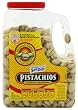 Keenan Farms In-Shell Pistachio, Naturally Tree Opened, Roasted with Sea Salt,  28-Ounce Jars (Pack of 2)
