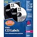 Avery CD Labels, White Matte, 250 CD Labels and 500 Case Spine Labels (5697)