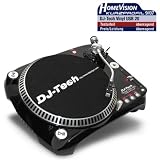 DJ-Tech USB-20 USB Direct Drive Turntable