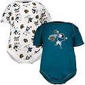 Jacksonville Jaguars Teal & Print Newborn 2-Pack Bodysuit Set