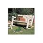 Rustic Natural Cedar Furniture Company� Cedar Log Double Rocking Chair